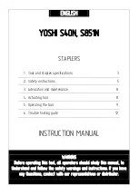 Preview for 30 page of YOSHI S40N Instruction Manual