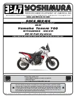 Yoshimura RACE Series Manual preview