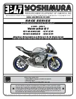 Yoshimura RACE131414M220 Manual preview