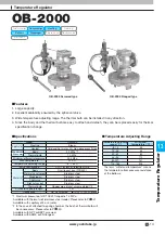 Preview for 14 page of Yoshitake OB-30 Manual