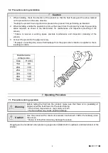 Preview for 5 page of Yoshitake SY-9 Product Manual