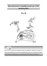 Preview for 1 page of YOSUDA Pro-R Instructions For Installation And Use Manual