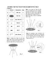 Предварительный просмотр 4 страницы YOTRIO Burlingame Assembly Instructions Manual