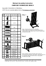 Preview for 3 page of YOTRIO CAMROSE FARMHOUSE BH17-092-099-58 Assembly Instruction Manual