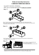 Preview for 8 page of YOTRIO CAMROSE FARMHOUSE BH17-092-099-58 Assembly Instruction Manual