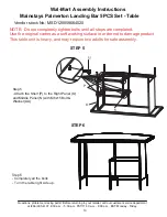 Preview for 10 page of YOTRIO Mainstays Palmerton Landing Bar MSD128059664020 Assembly Instructions Manual