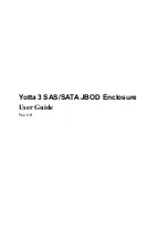 Предварительный просмотр 1 страницы Yotta 3 SAS User Manual