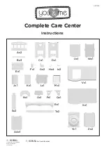 Preview for 1 page of you&me Complete Care Center Instructions