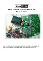 Предварительный просмотр 1 страницы YouKits EK-1A Assemble Manual