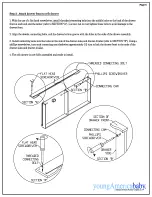 Preview for 6 page of Young America Built to Grow 225 Crib Drawer Assembly Instructions Manual