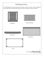 Предварительный просмотр 3 страницы Young America Kudos 031 1600 Assembly Instructions Manual