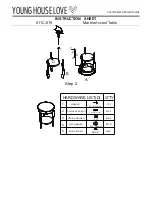 Предварительный просмотр 2 страницы YOUNG HOUSE LOVE 811C-819 Instruction Sheet