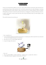 Young Living ROUND DIFFUSER Operation Manual preview