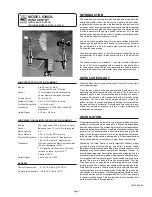 Preview for 2 page of Young 03002L Instruction Manual