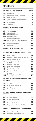 Preview for 2 page of Youngman BoSS X3X-SP Instructions For Use Manual