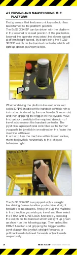 Preview for 28 page of Youngman BoSS X3X-SP Instructions For Use Manual