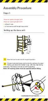 Preview for 12 page of Youngman FIT-OUT MASTER User Manual