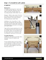 Preview for 7 page of Youngman Telescopic Loft Ladder Use And Care Instructions Manual