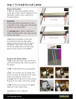 Preview for 12 page of Youngman Telescopic Loft Ladder Use And Care Instructions Manual