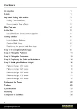 Preview for 2 page of Youngman TTA02 Use And Care Instructions Manual