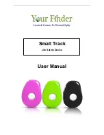 Предварительный просмотр 1 страницы Your Finder Small Track User Manual