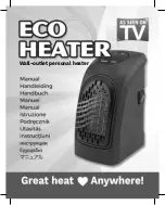 Предварительный просмотр 1 страницы Your Products ECO HEATER Instruction Manual