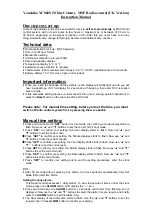 Youshiko YC8020 Instruction Manual preview