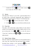 Предварительный просмотр 55 страницы YouXin FSP-500 User Manual