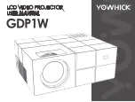 YOWHICK GDP1W User Manual preview