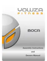 Yowza Boca Assembly Instructions And Owner'S Manual preview