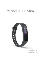 YoYoFit Yogofit Slim User Manual preview