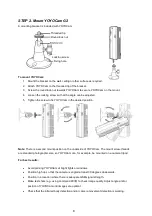 Предварительный просмотр 8 страницы YOYOMOTION YOYOCam G2 User Manual