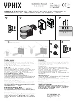 YPHIX 50462050 Installation Manual preview