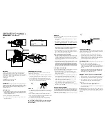 Предварительный просмотр 1 страницы YS 140 LIMITED Operator'S Manual