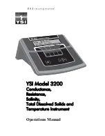 YSI 3200 Operation Manual предпросмотр