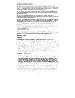 Preview for 4 page of YSI EcoSense DO200 Operation Manual