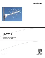 YSI H-223 Owner'S Manual preview