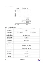 Предварительный просмотр 5 страницы Ytc SPTM-5V Series Product Manual