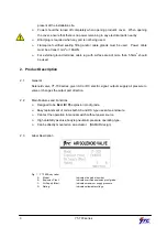 Preview for 4 page of Ytc YT-700 Series Product Manual