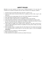 Preview for 2 page of YTL YTL-013-222 Assembly And Operation Instructions Manual