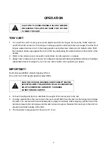 Preview for 10 page of YTL YTL-013-222 Assembly And Operation Instructions Manual