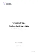 YTTEK Y.FORCE YTPC400 Quick Start Manual preview