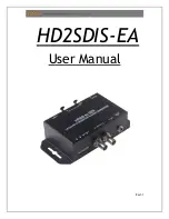 Preview for 1 page of Yuan HD2SDIS-EA User Manual