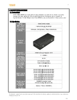 Предварительный просмотр 3 страницы Yuan PD570 PRO HDMI User Manual