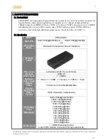 Preview for 3 page of Yuan PD5A0 HDV User Manual