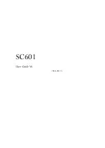 Yuan SC601 User Manual preview