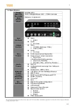 Предварительный просмотр 4 страницы Yuan SC6D0N4 SDI User Manual