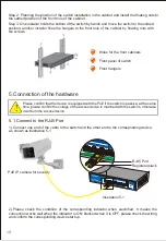 Preview for 15 page of YUANLEY 6 Port 10/100Mbps PoE Switch User Manual