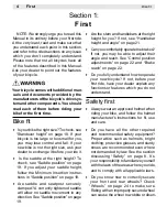 Предварительный просмотр 10 страницы Yuba SPUCY CURRY Owner'S Manual