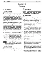 Предварительный просмотр 14 страницы Yuba SPUCY CURRY Owner'S Manual